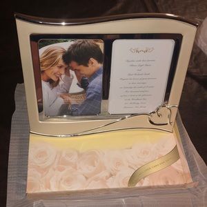 NWT! Lenox Forevermore 5x7 Double Frame
